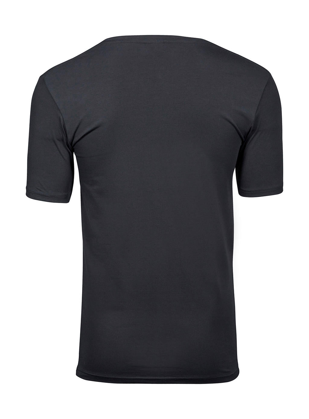  Men's Stretch V-Tee in Farbe White