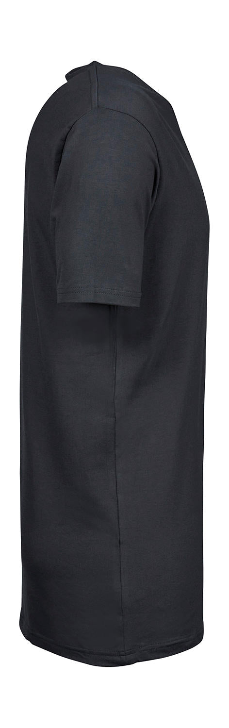  Men's Stretch V-Tee in Farbe White