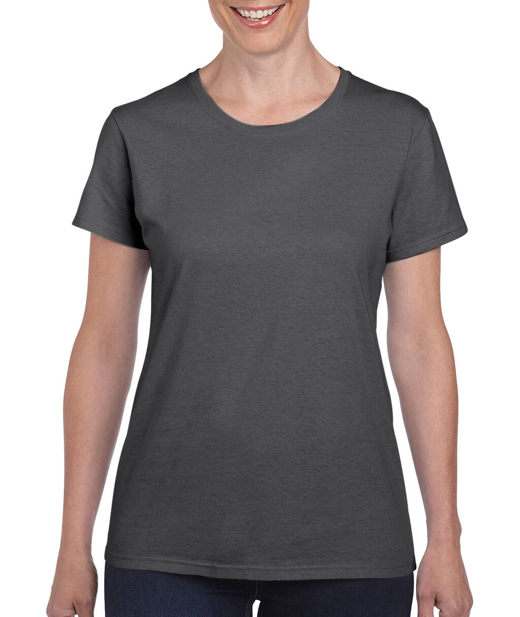  Ladies' Heavy Cotton T-Shirt in Farbe Dark Heather