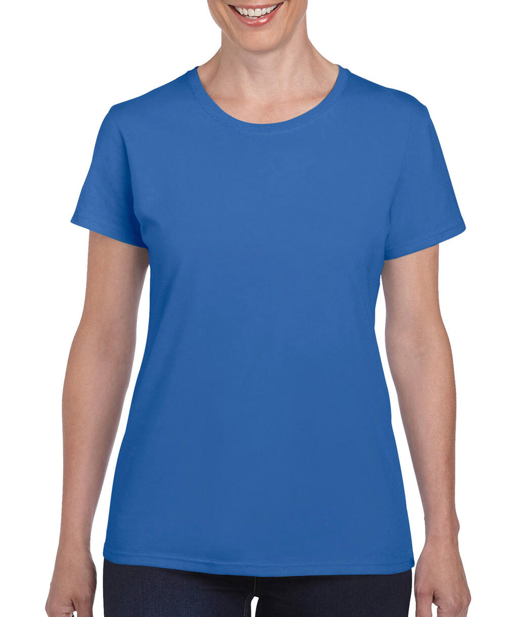  Ladies' Heavy Cotton T-Shirt in Farbe Royal