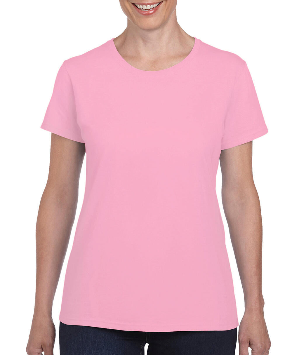  Ladies' Heavy Cotton T-Shirt in Farbe Light Pink