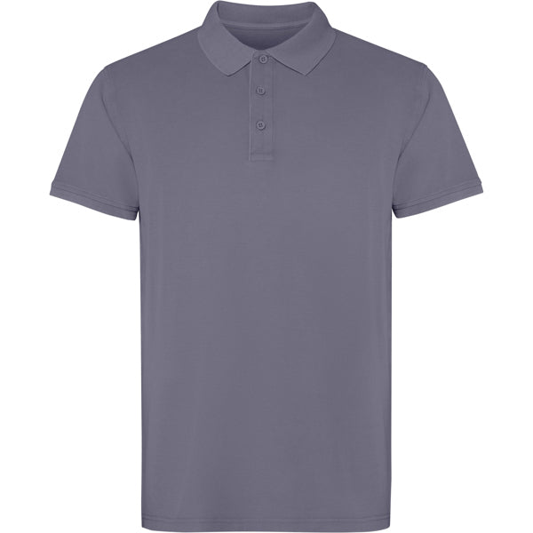 Poloshirt Cobain Sky Grey Wash in Farbe Gris Cielo Lavado