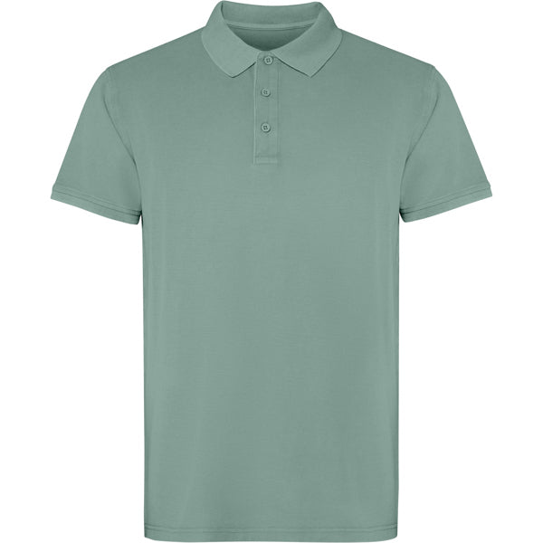 Poloshirt Cobain Duck Green Wash in Farbe Verde Pato Lavado