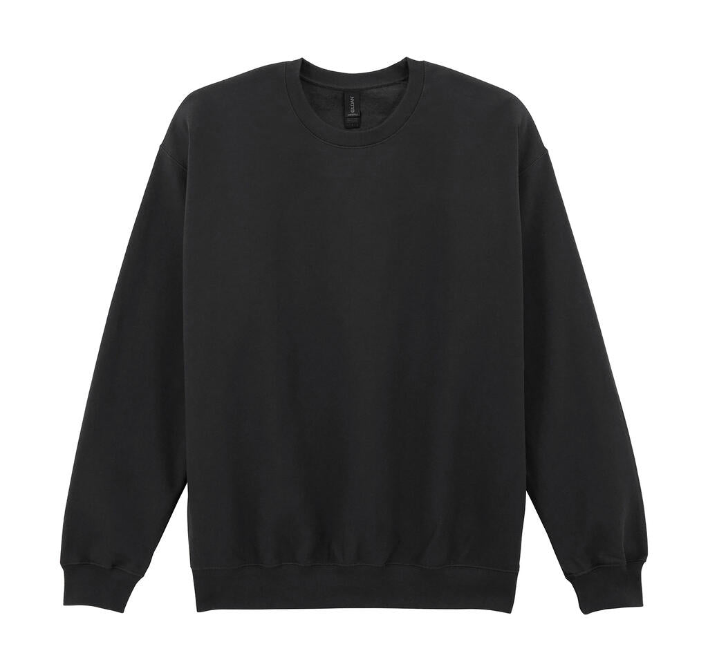 Softstyle Midweight Fleece Adult Crewneck in Farbe Black