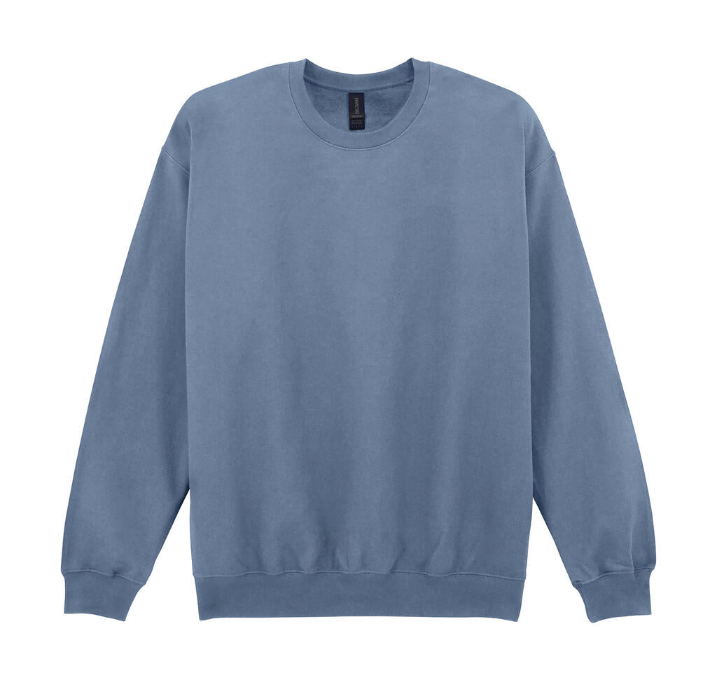 Softstyle Midweight Fleece Adult Crewneck in Farbe Stone Blue