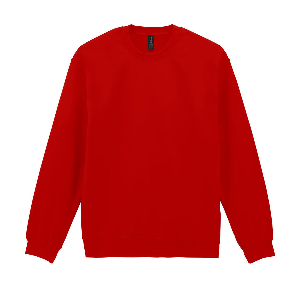 Softstyle Midweight Fleece Adult Crewneck in Farbe Red
