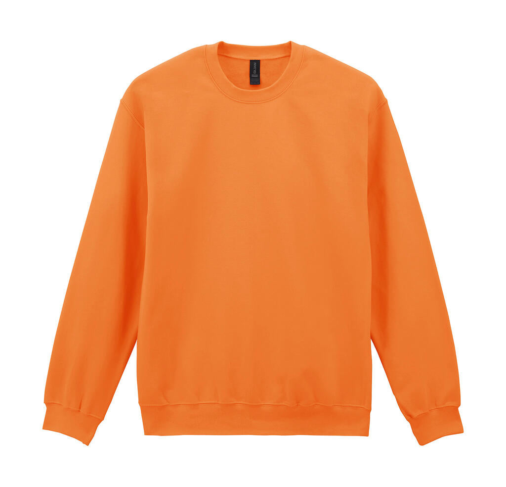 Softstyle Midweight Fleece Adult Crewneck in Farbe Tangerine