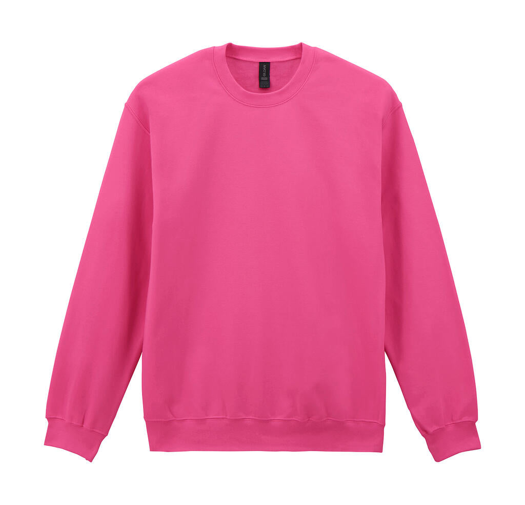 Softstyle Midweight Fleece Adult Crewneck in Farbe Pink Lemonade