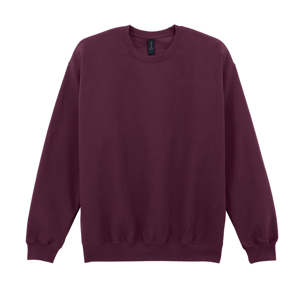 Softstyle Midweight Fleece Adult Crewneck in Farbe Maroon