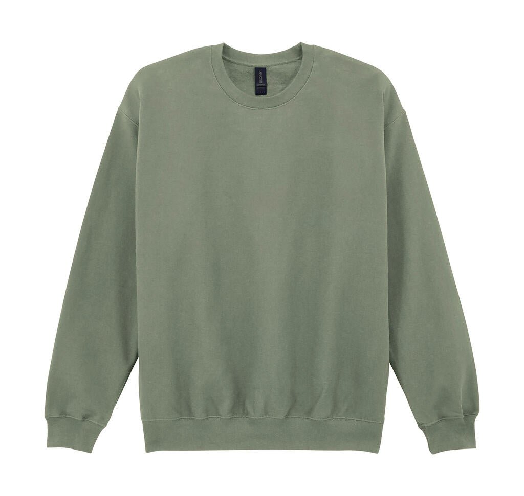 Softstyle Midweight Fleece Adult Crewneck in Farbe Sage