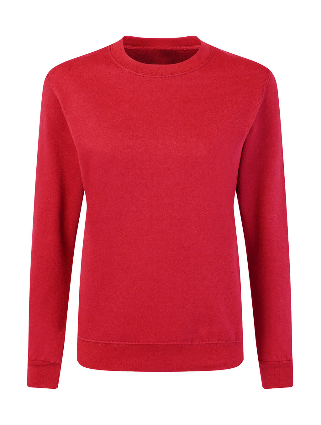  Ladies' Crew Sweat in Farbe Red