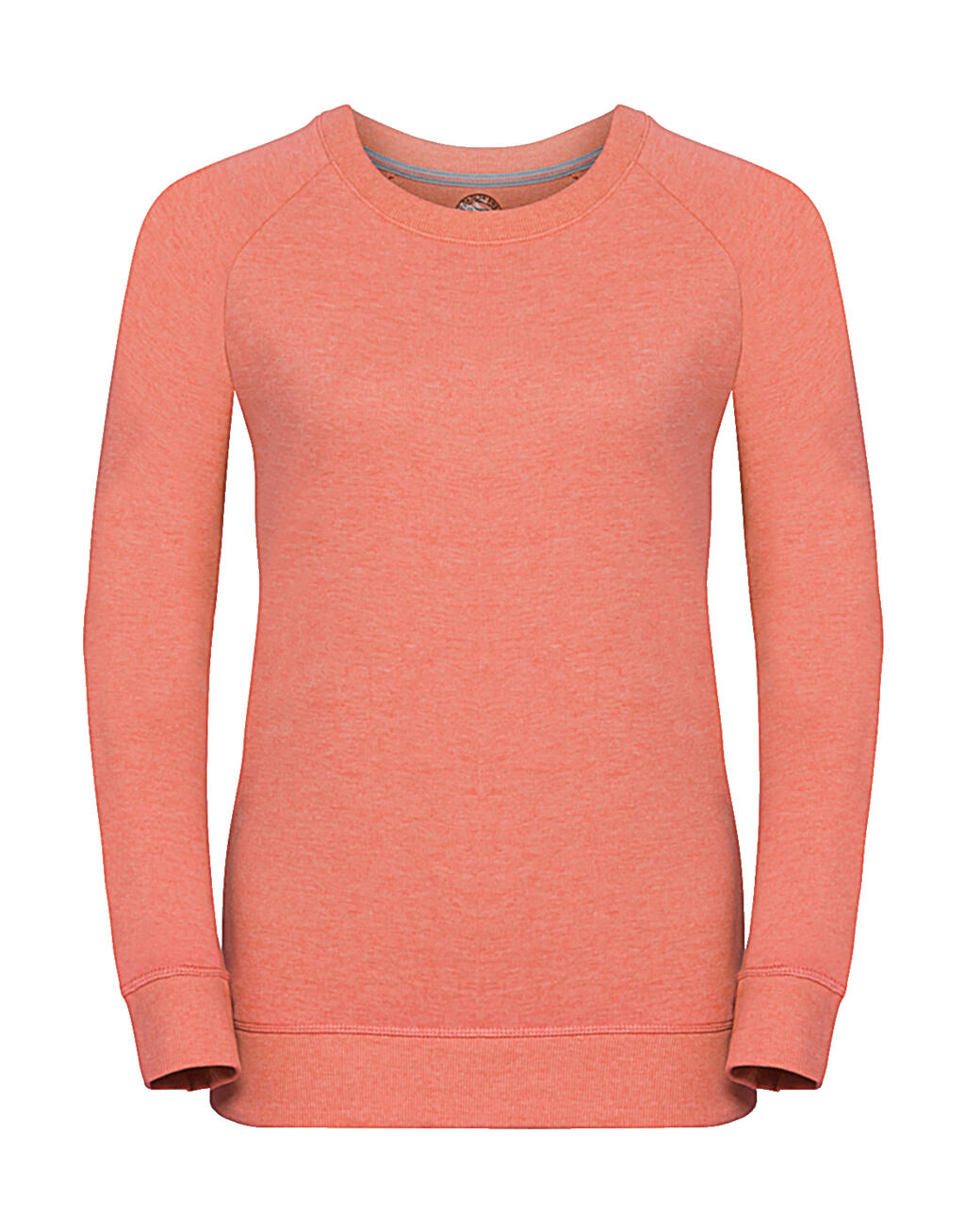  Ladies HD Raglan Sweat in Farbe Coral Marl