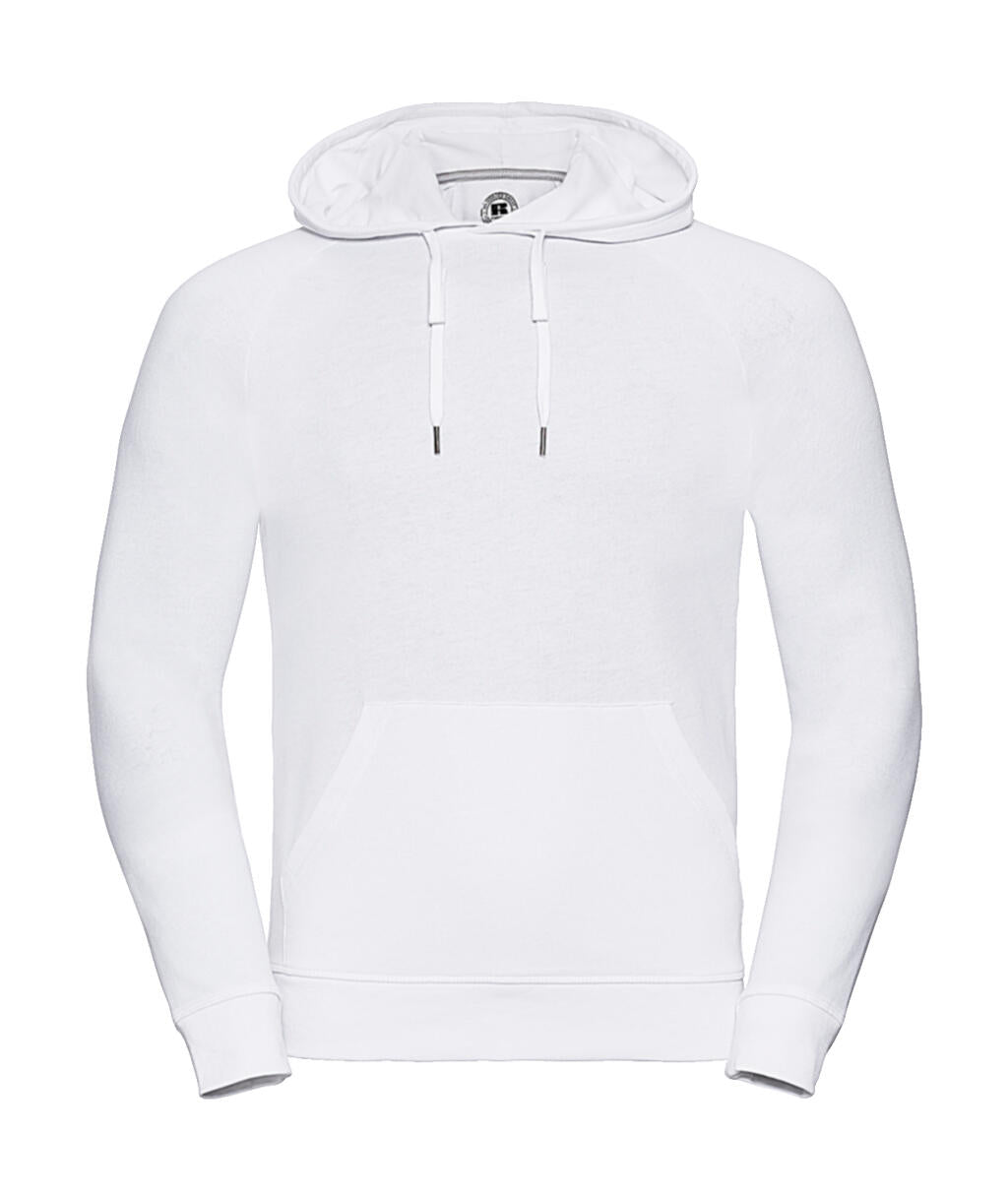  Men's HD Hooded Sweat in Farbe White