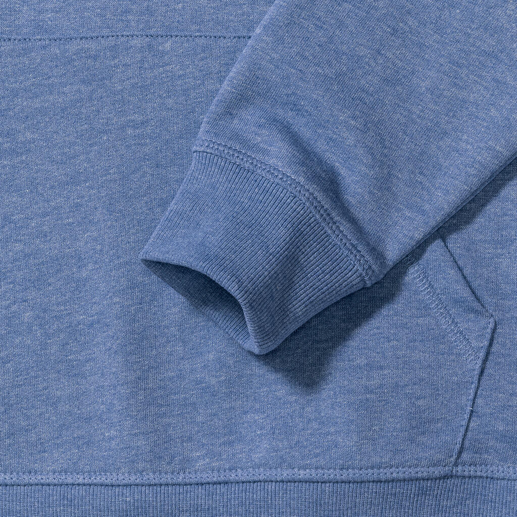  Men's HD Hooded Sweat in Farbe White