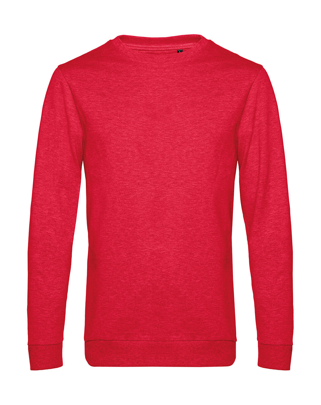  #Set In French Terry in Farbe Heather Red