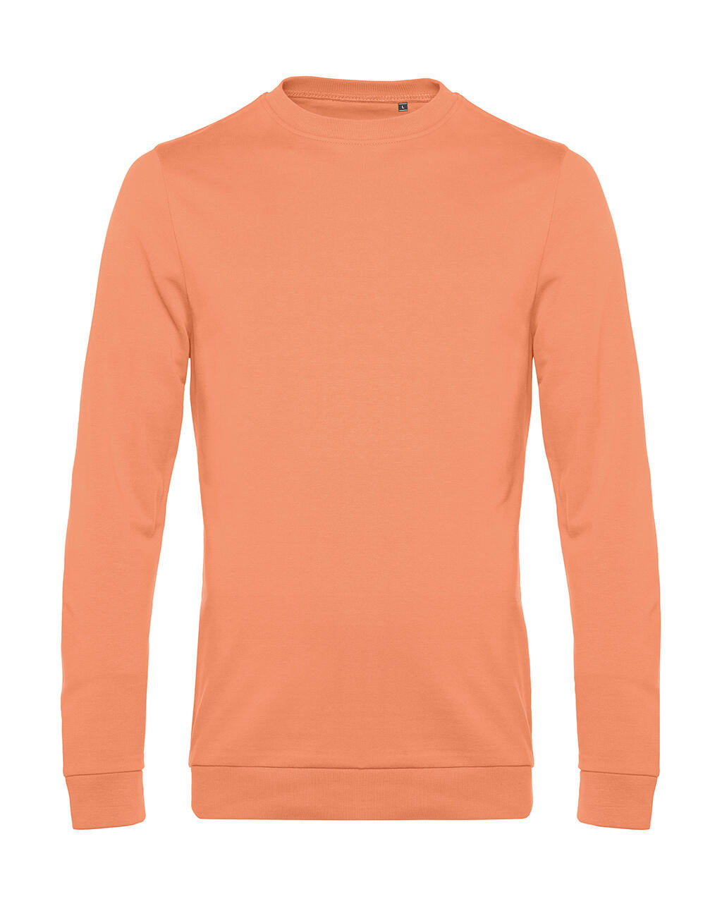 #Set In French Terry in Farbe Melon Orange