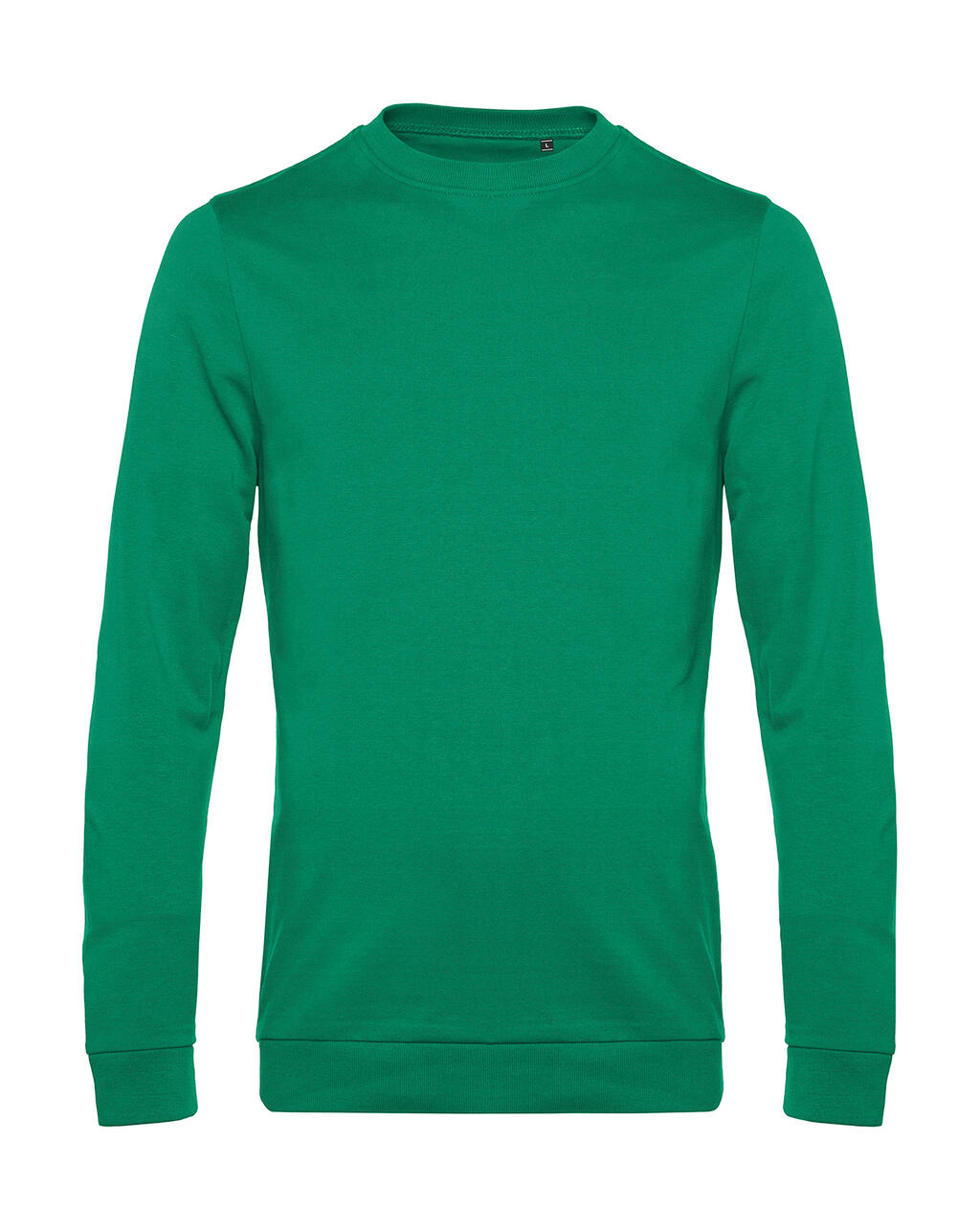 #Set In French Terry in Farbe Kelly Green