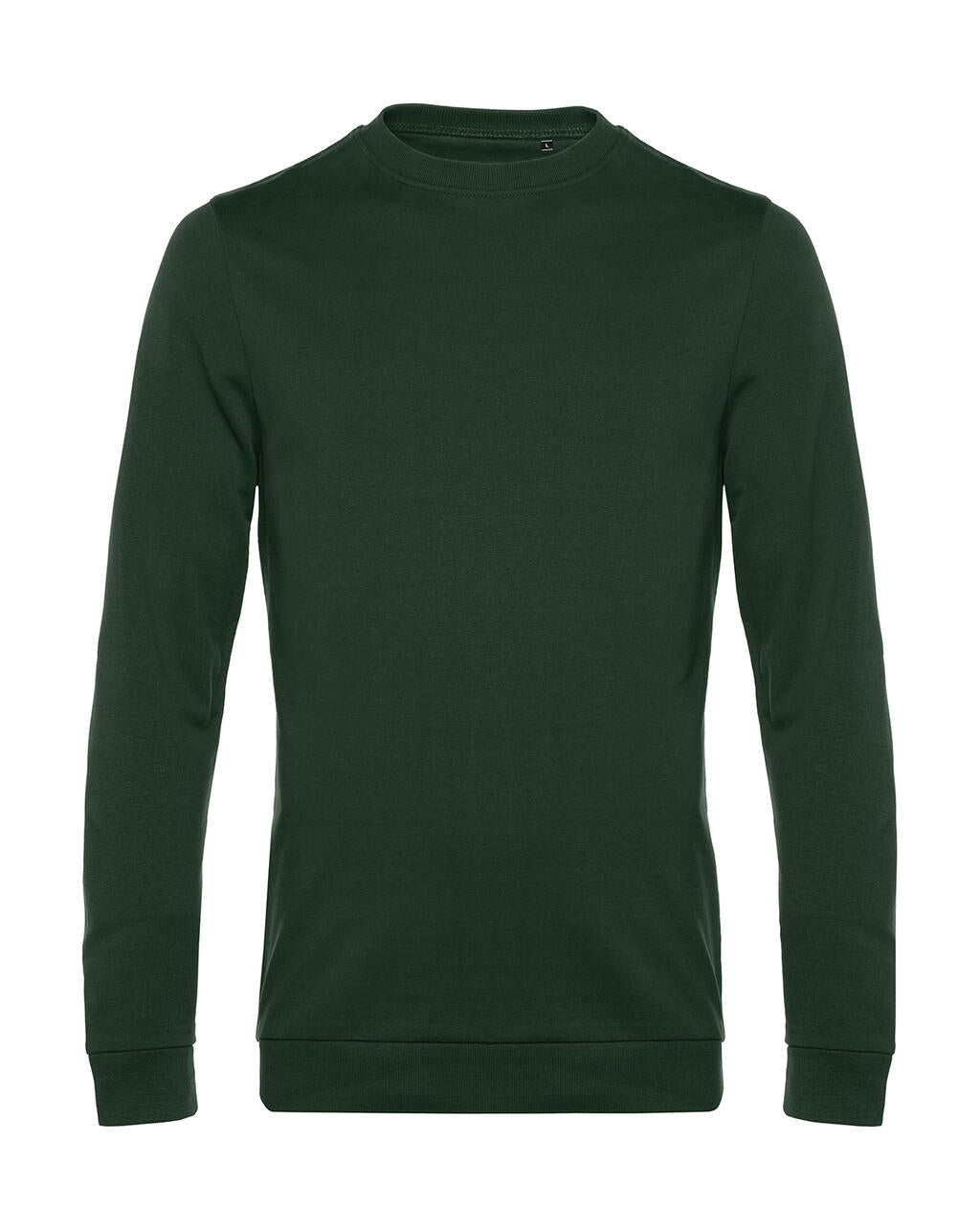 #Set In French Terry in Farbe Forest Green
