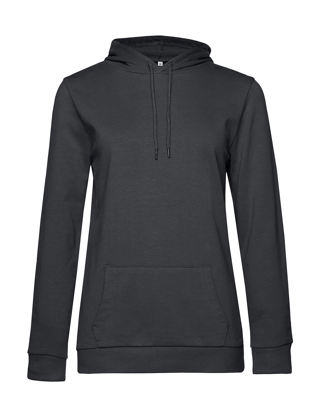 #Hoodie /women French Terry in Farbe Asphalt