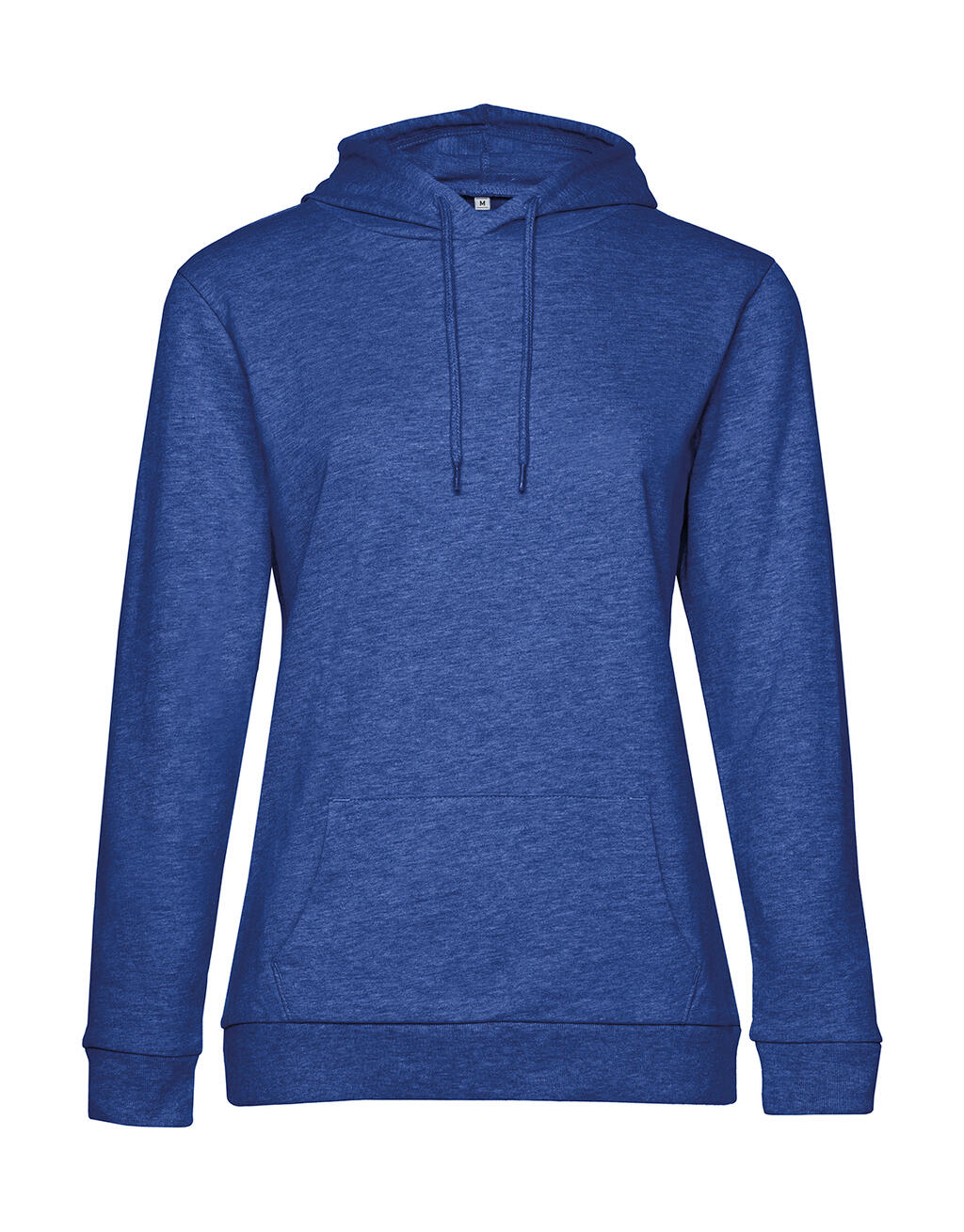 #Hoodie /women French Terry in Farbe Heather Royal Blue