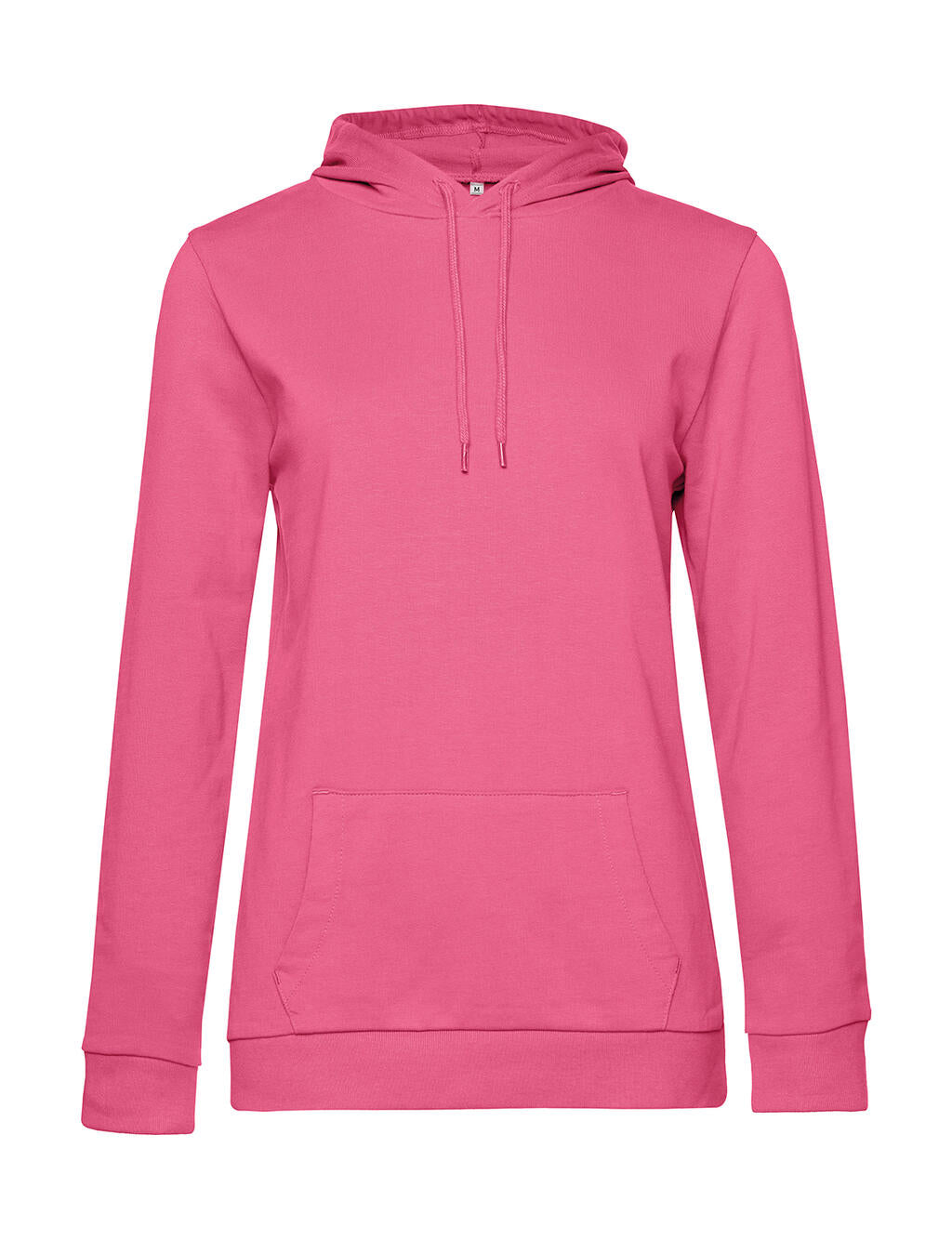 #Hoodie /women French Terry in Farbe Pink Fizz