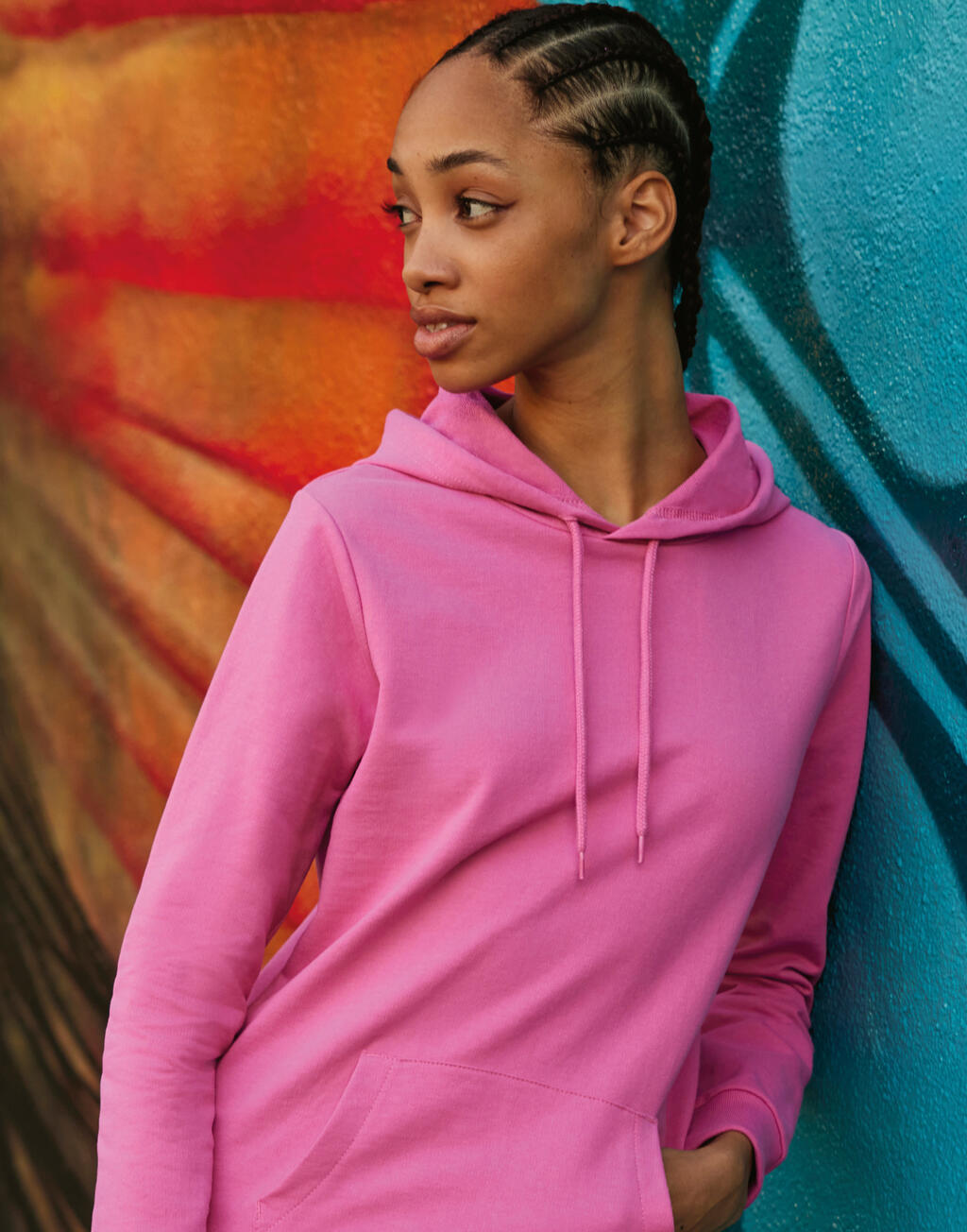 Damen Hoodie B&C #Hoodie /women French Terry – WW04W