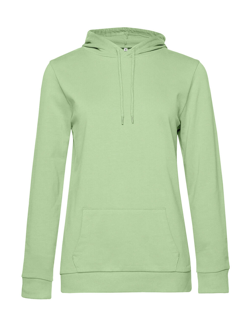 #Hoodie /women French Terry in Farbe Light Jade