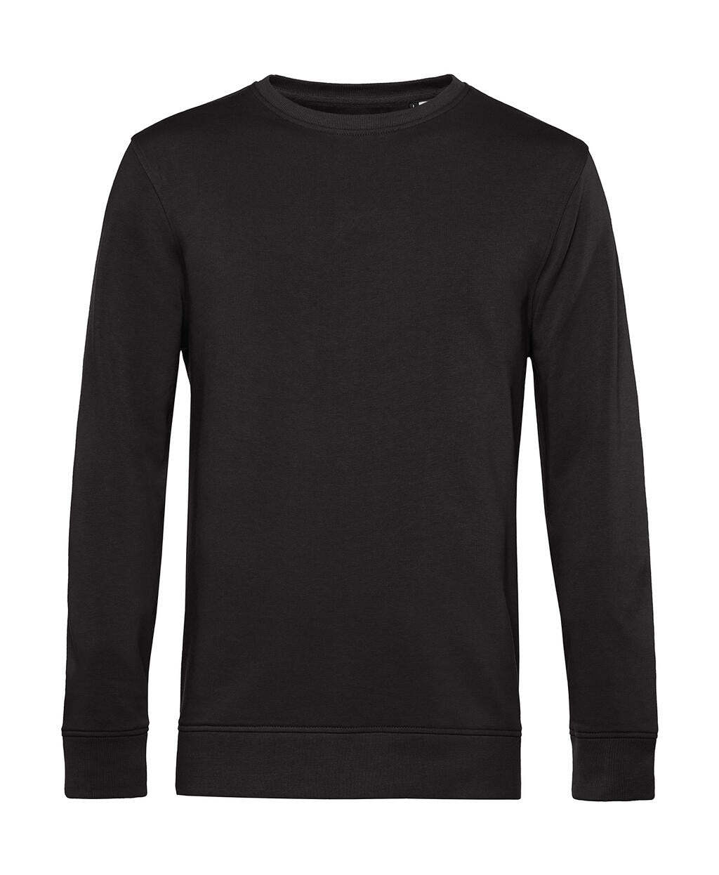 Organic Inspire Crew Neck in Farbe Black Pure