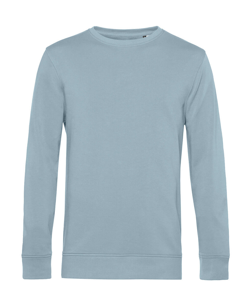 Organic Inspire Crew Neck in Farbe Blue Fog