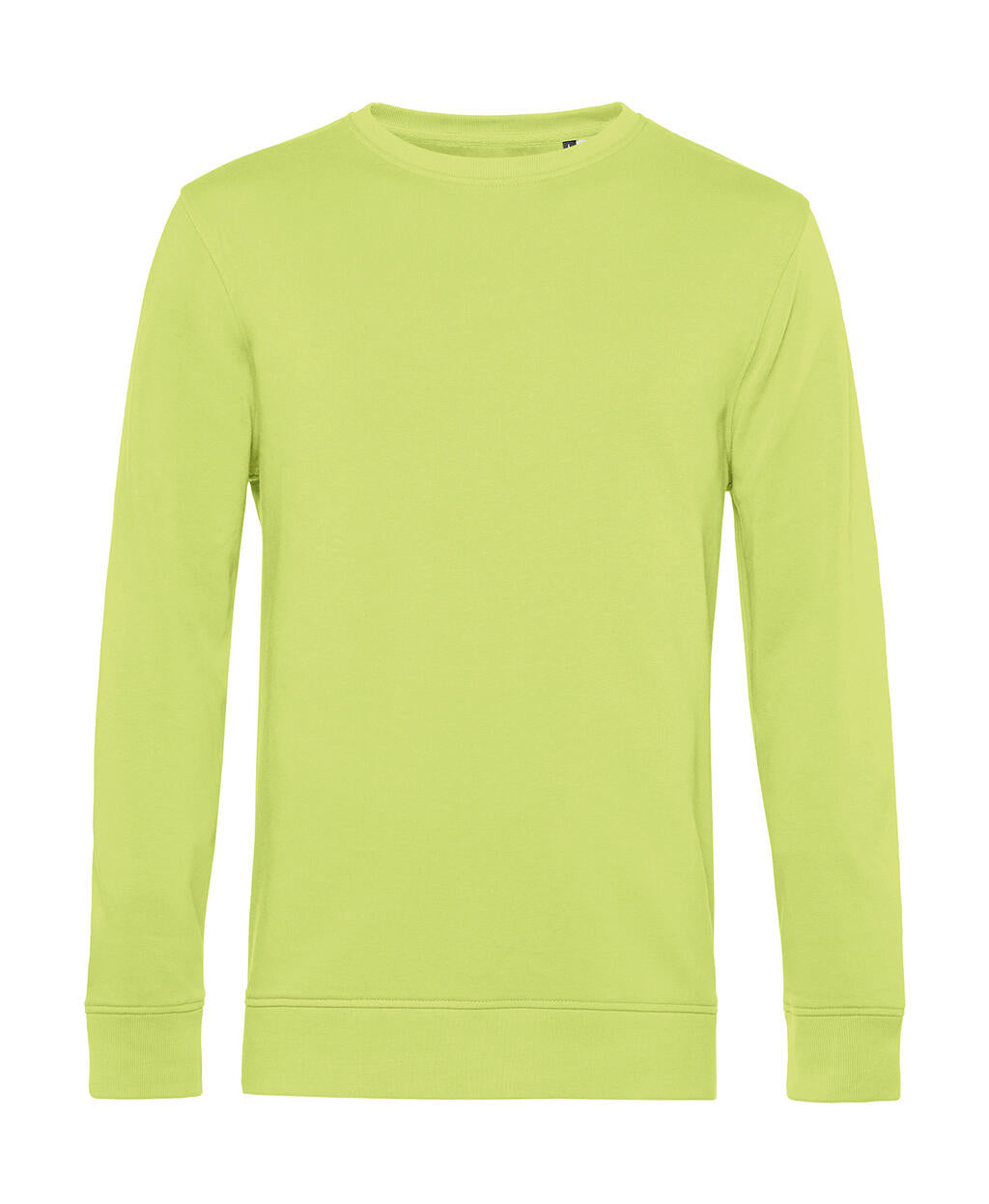 Organic Inspire Crew Neck in Farbe Lime