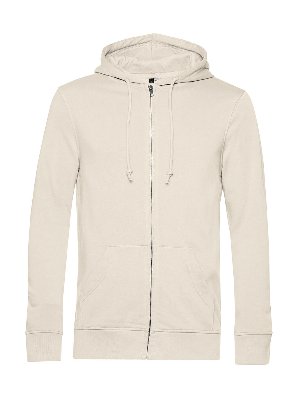  Organic Inspire Zipped Hood_° in Farbe Off White