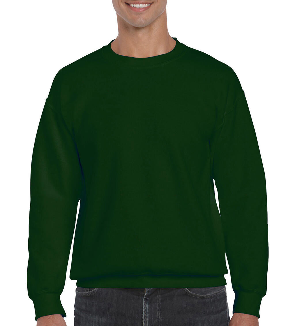  DryBlend Adult Crewneck Sweat in Farbe Forest Green