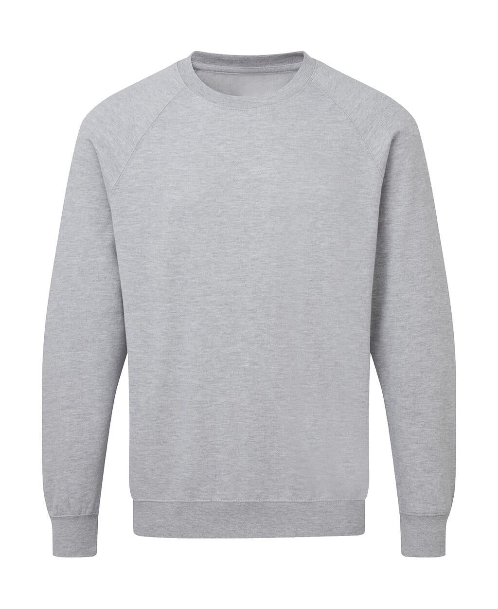  Men's Raglan Sweat in Farbe Light Oxford