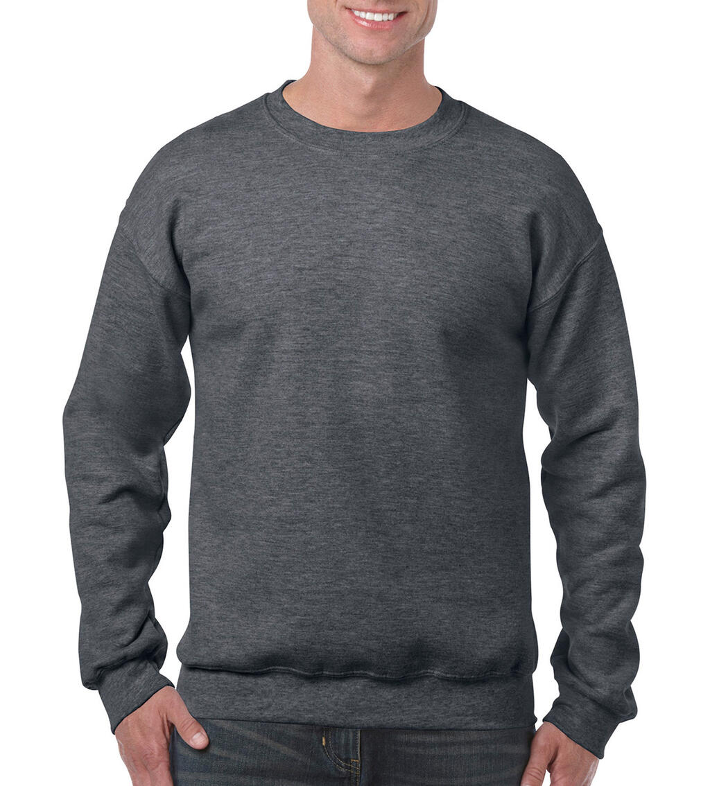 Heavy Blend Adult Crewneck Sweat in Farbe Dark Heather