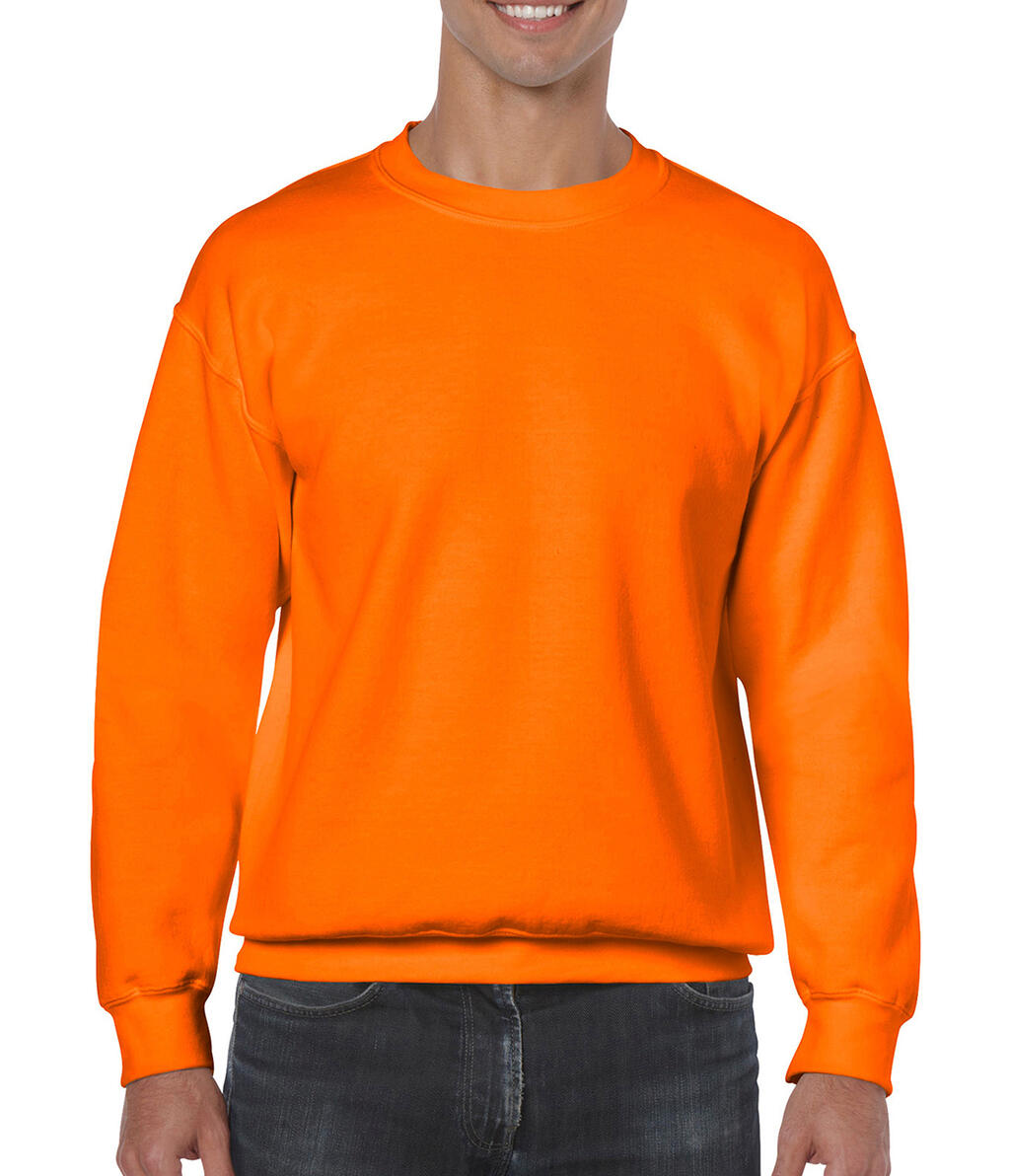 Heavy Blend Adult Crewneck Sweat in Farbe Safety Orange