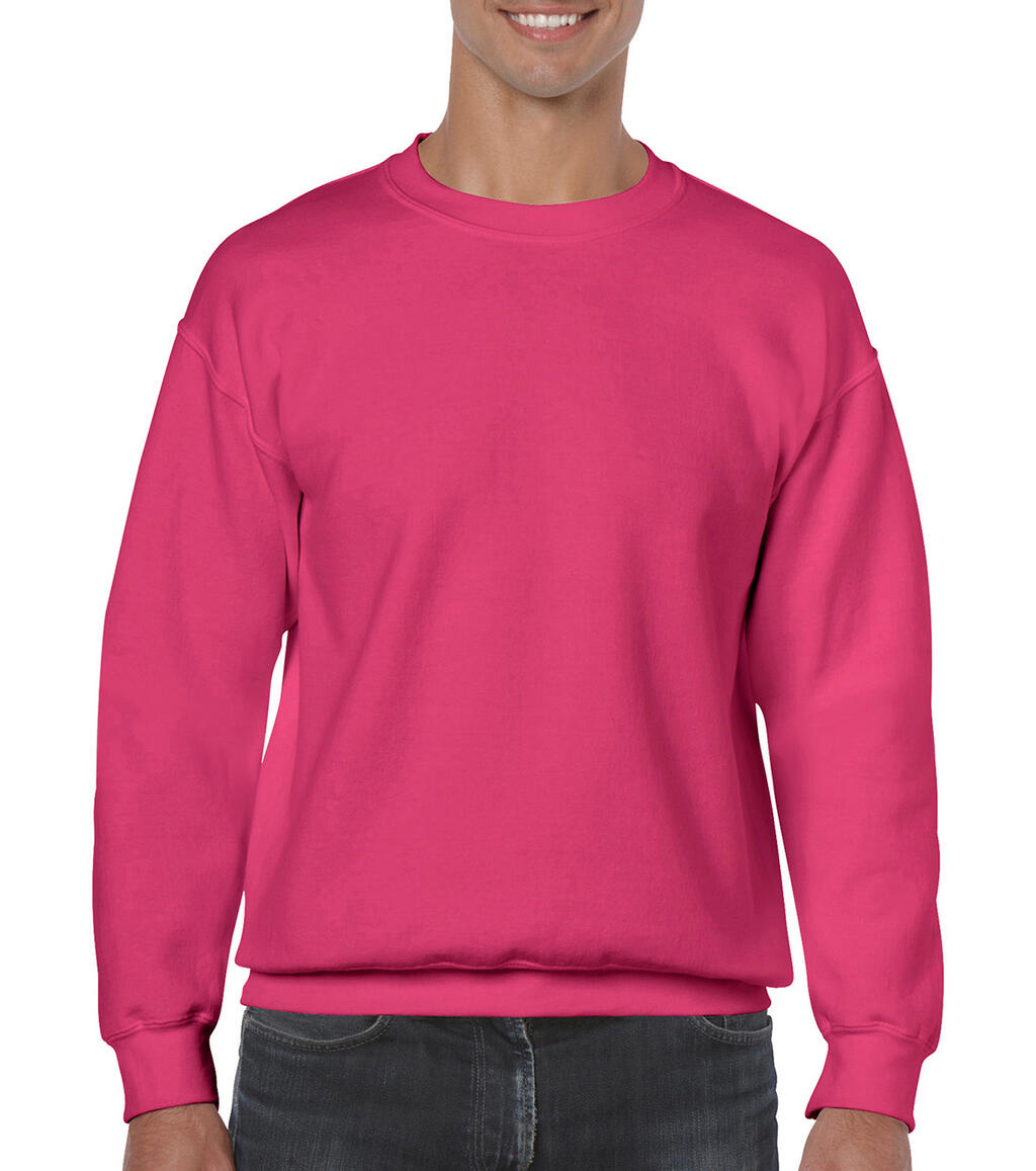 Heavy Blend Adult Crewneck Sweat in Farbe Heliconia
