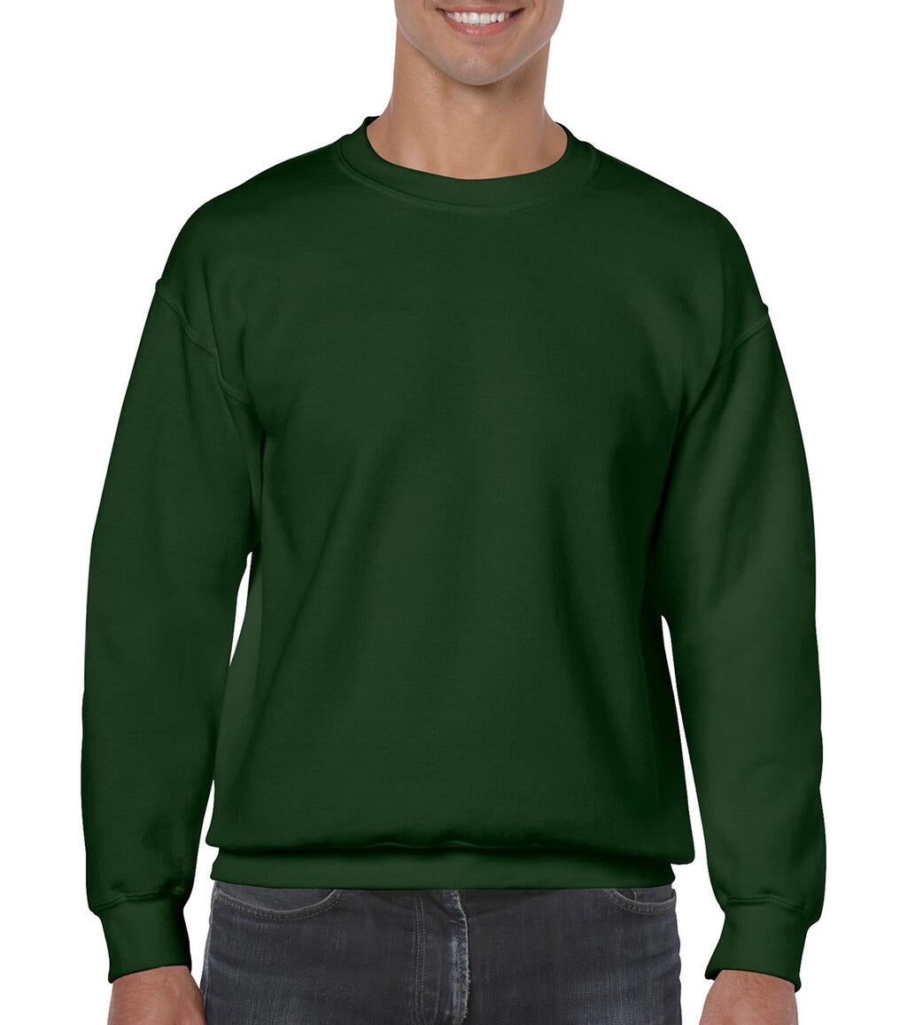 Heavy Blend Adult Crewneck Sweat in Farbe Forest Green