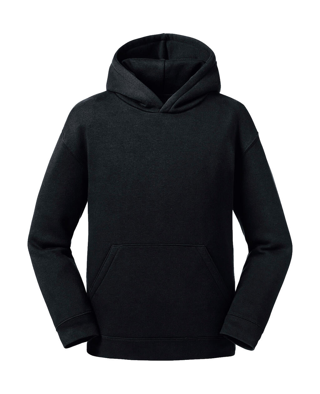  Kids' Authentic Hooded Sweat in Farbe Black
