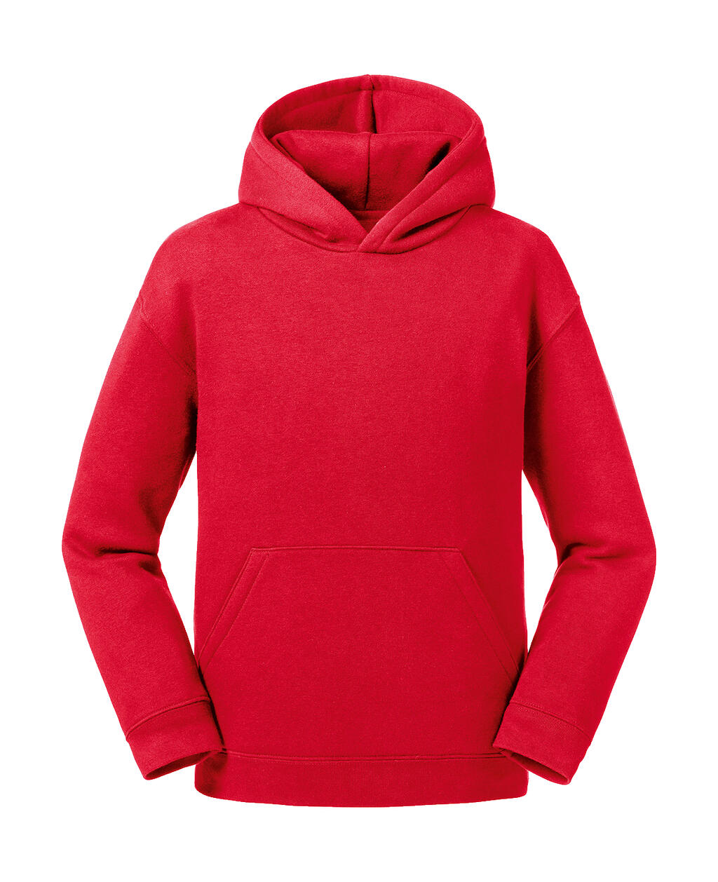  Kids' Authentic Hooded Sweat in Farbe Classic Red