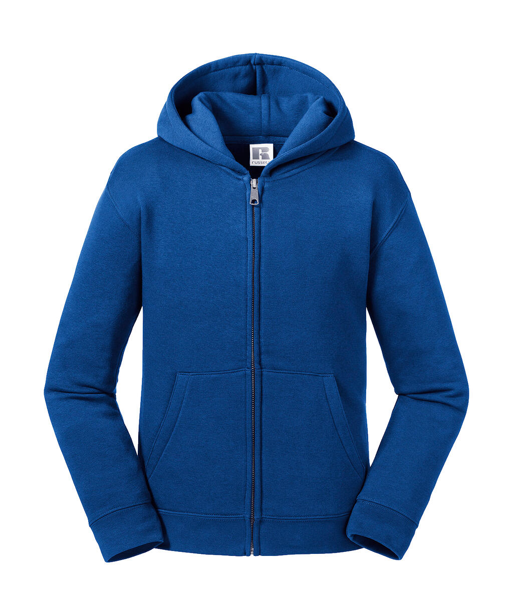  Kids' Authentic Zipped Hood Sweat in Farbe Bright Royal