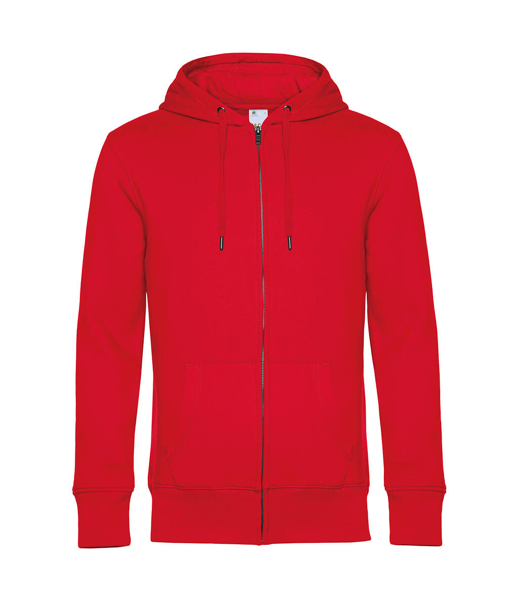  KING Zipped Hood_° in Farbe Red