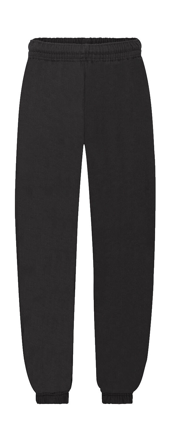  Kids' Classic Elasticated Cuff Jog Pants in Farbe Black