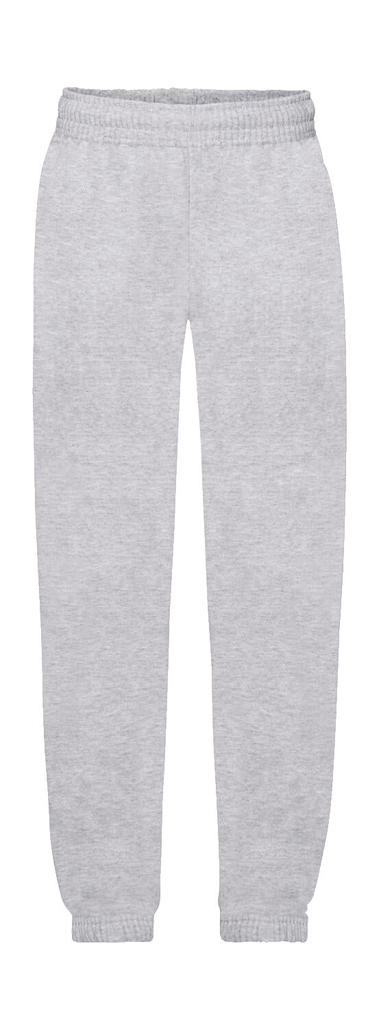  Kids' Classic Elasticated Cuff Jog Pants in Farbe Heather Grey