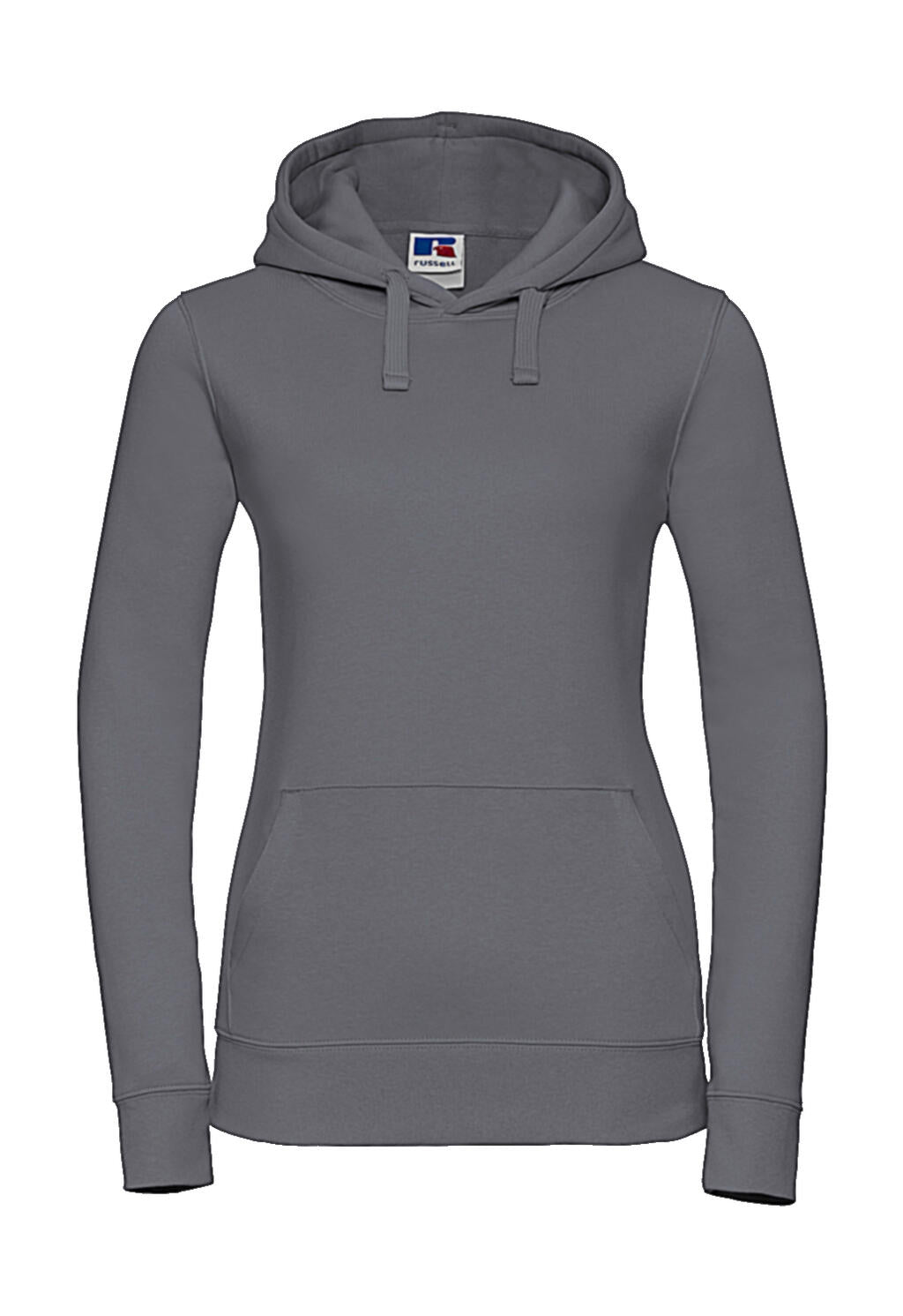  Ladies' Authentic Hooded Sweat in Farbe Convoy Grey