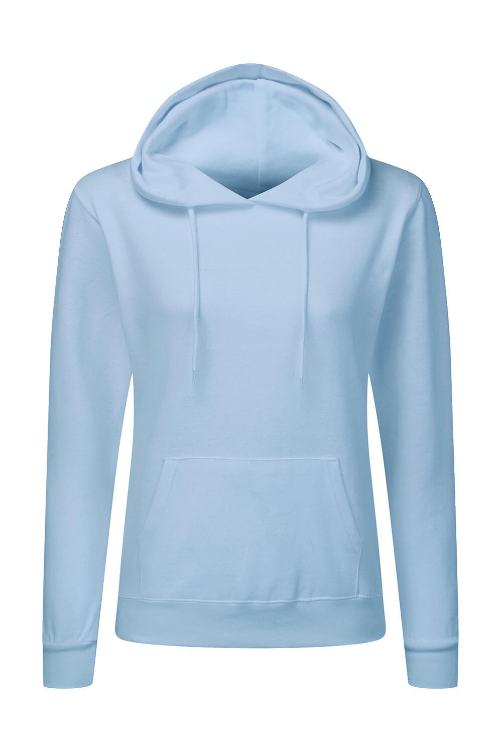  Ladies' Hooded Sweatshirt in Farbe Sky