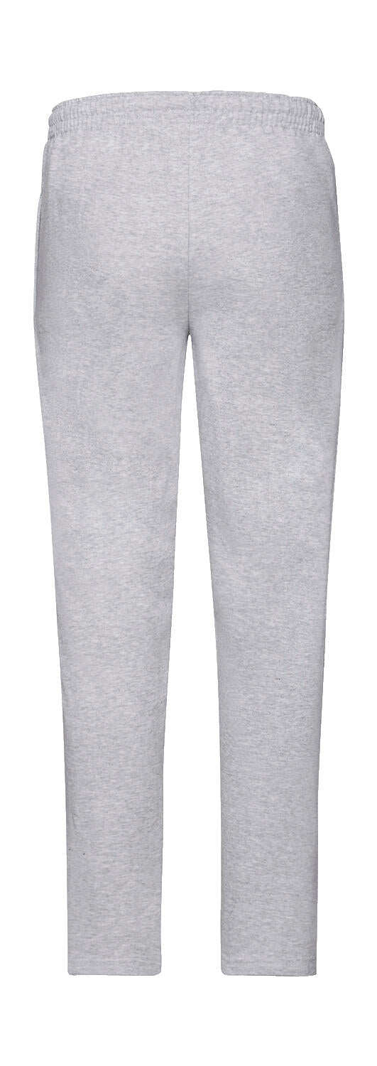  Classic Open Hem Jog Pants in Farbe Black