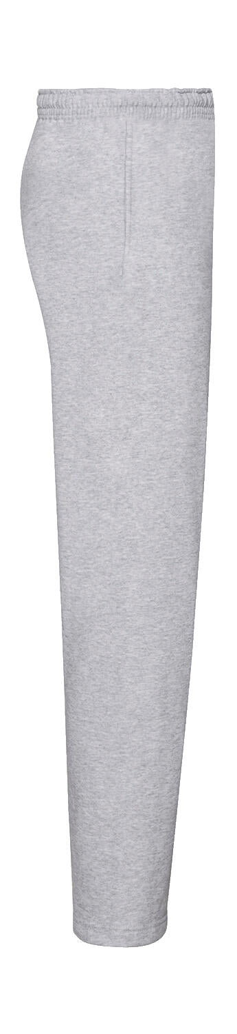  Classic Open Hem Jog Pants in Farbe Black