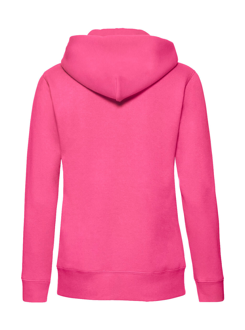  Premium Hooded Sweat Jacket Lady-Fit in Farbe White