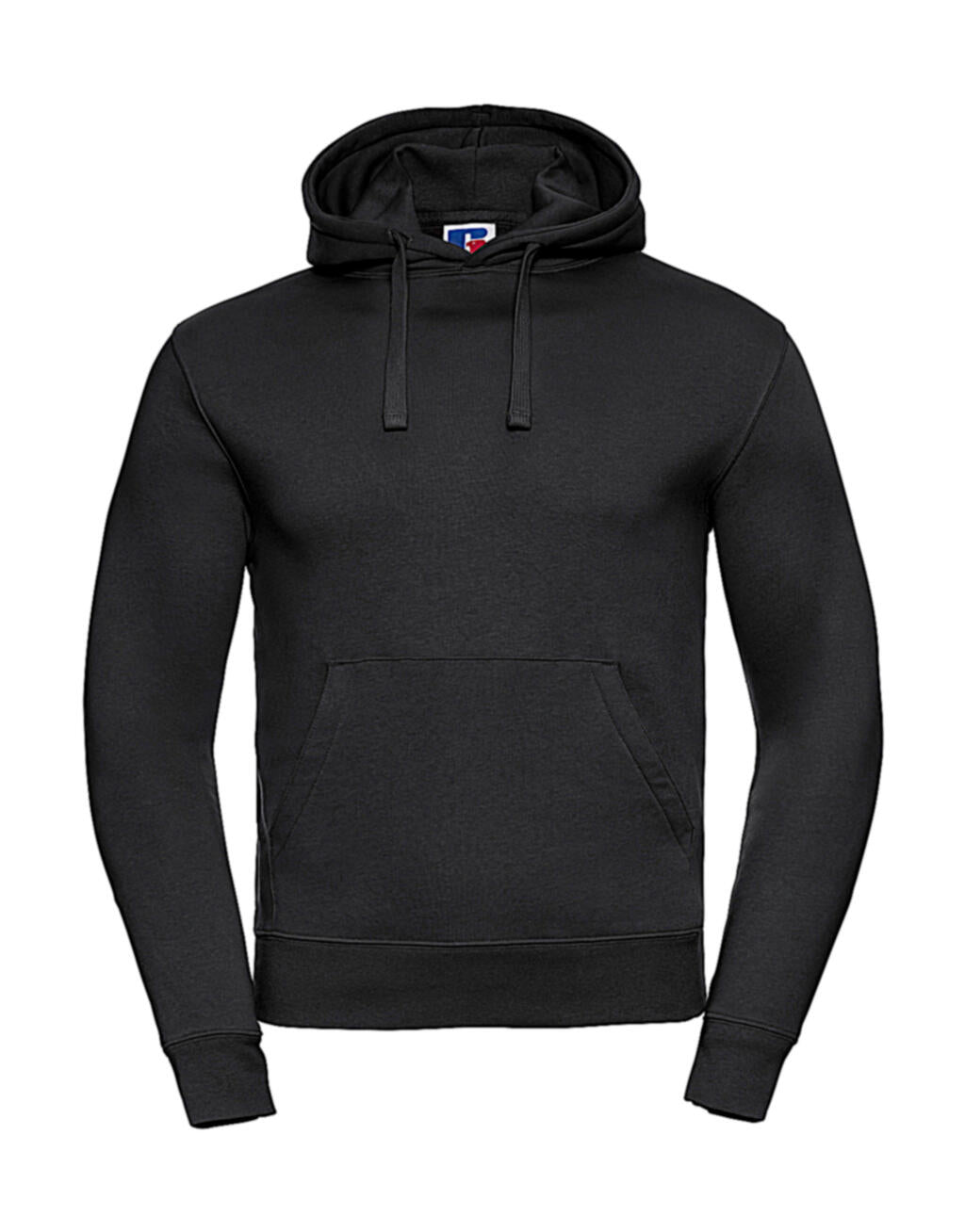 Men's Authentic Hooded Sweat in Farbe Black