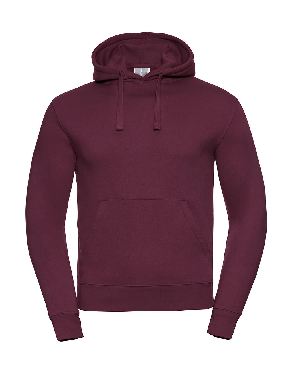 Men's Authentic Hooded Sweat in Farbe Burgundy